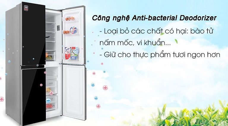 thinh-phat-Sharp SJ-FX420VG-BK kháng khuẩn-khử mùi