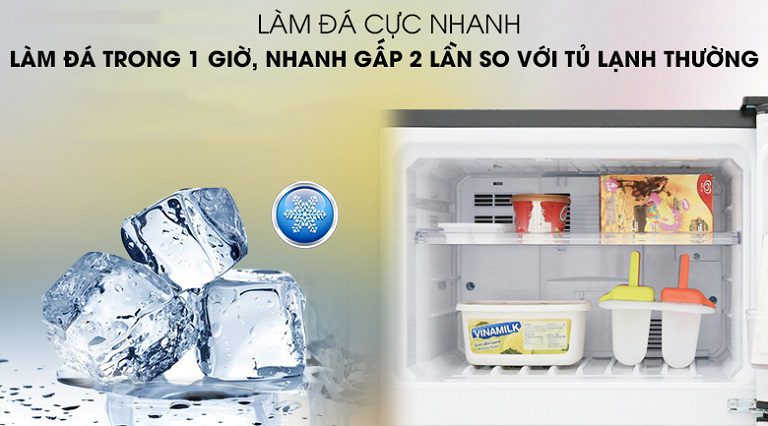 SJ-X196E-SL làm đá cực nhanh