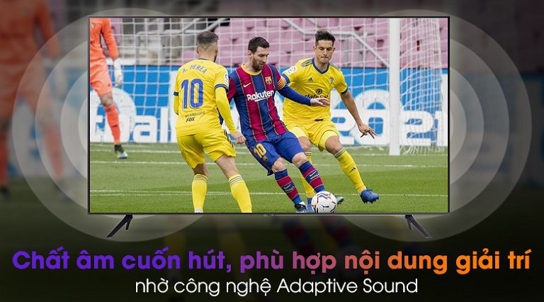 thinh-phat-Tivi Samsung Công nghệ Adaptive Sound UA85BU8000