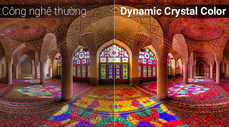thinh-phat-Tivi Samsung UA43BU8500 Công nghệ Dynamic Crystal Color