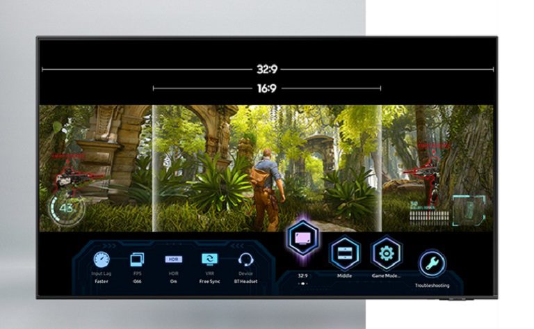 thinh-phat-Tivi Samsung QA43Q63B tính năng Super Ultrawide GameView
