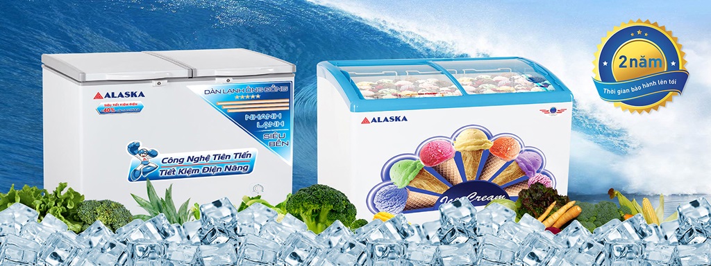 thinh-phat-Tủ đông alaska bảo hành 2 năm