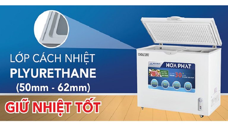 thinh-phat-Tủ đông Funiki HCF-516S1Đ1 lớp cách nhiệt