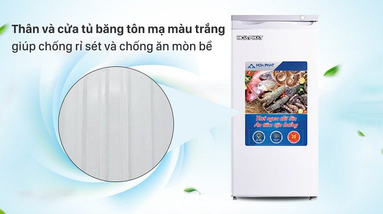 thinh-phat-Tủ đông Hòa Phát HUF450SR1 bền bỉ