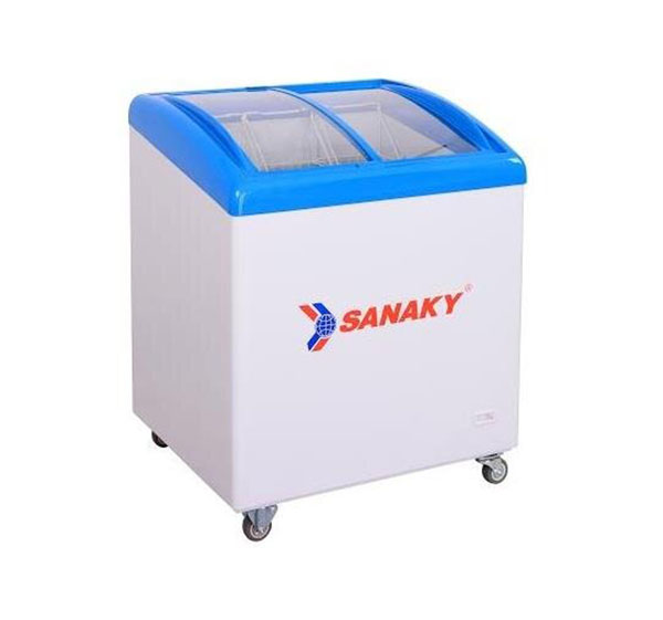 Tủ Đông mặt kính cong Sanaky 280L VH-282K