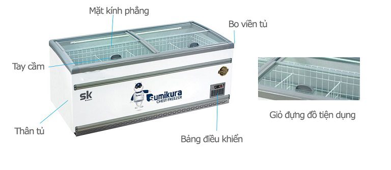 thinh-phat-Tủ đông Sumikura SKIF-150SX tính năng