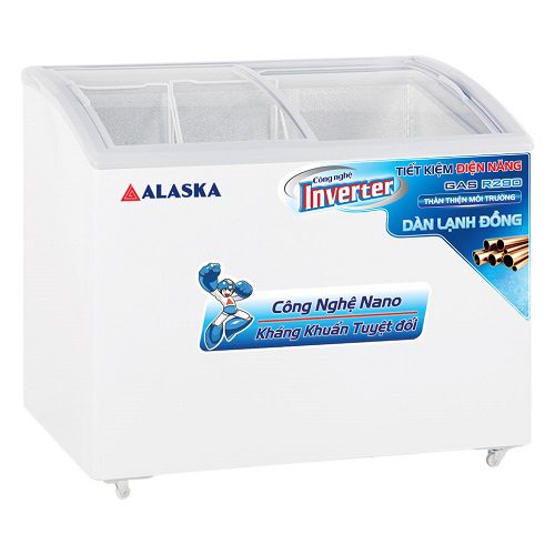 Tủ kem Alaska KC-210CI 210 lít Inverter