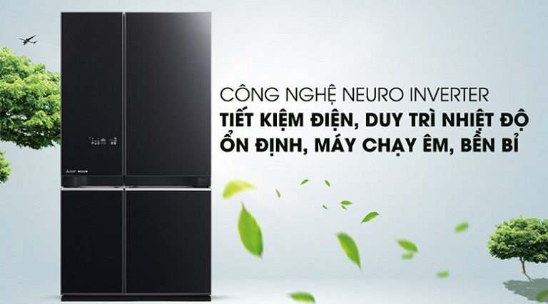 thinh-phat-Tủ lạnh Mitsubishi MR-LA78ER-GBK Neuro inverter