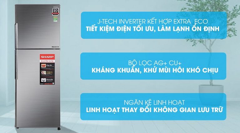 thinh-phat-Tủ lạnh Sharp SJ-X316E-DS inverter