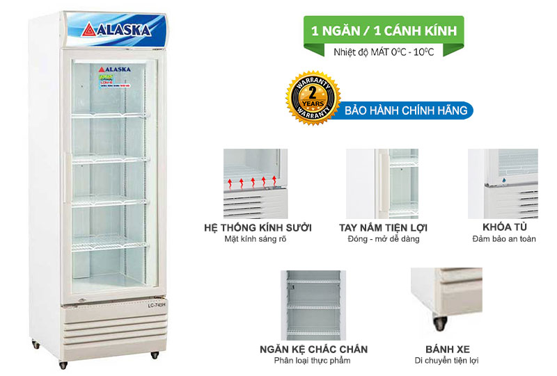 thiết kế hiện đại LC-743H