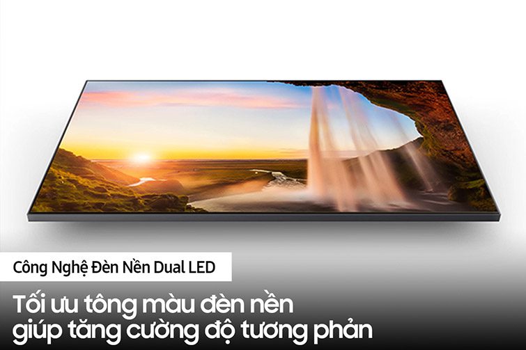 Tivi samsung 50Q60A tăng cường độ tương phản 