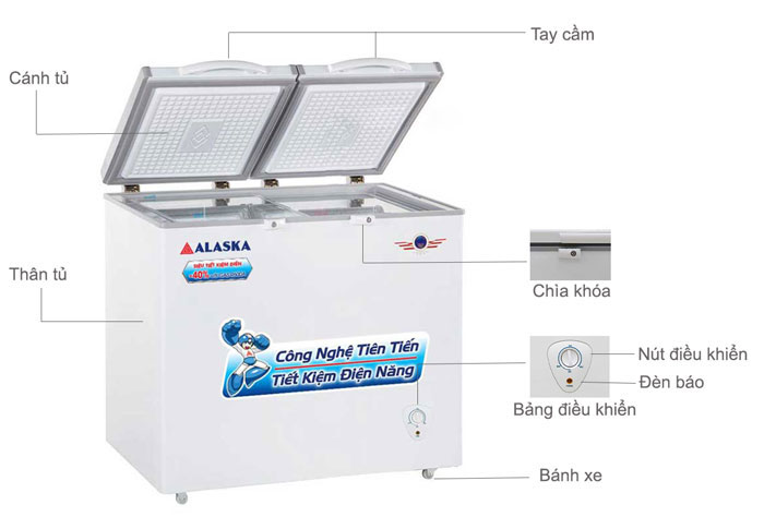 Bánh xe đảo chiều, chịu lực an toàn HB-550C