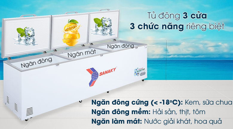 3 chế độ làm lạnh linh hoạt VH-1399HY3