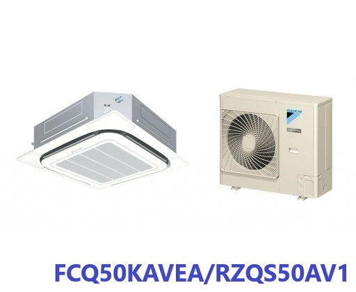 Điều hòa âm trần Daikin 18.000BTU inverter 2 chiều FCQ50KAVEA/RZQS50AV1