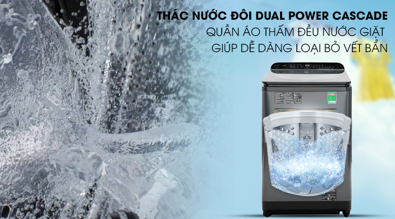 Máy giặt Panasonic 11.5kg NA-FD11AR1BV lồng đứng inverter