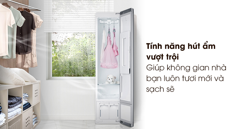 Tính năng hút ẩm vượt trội