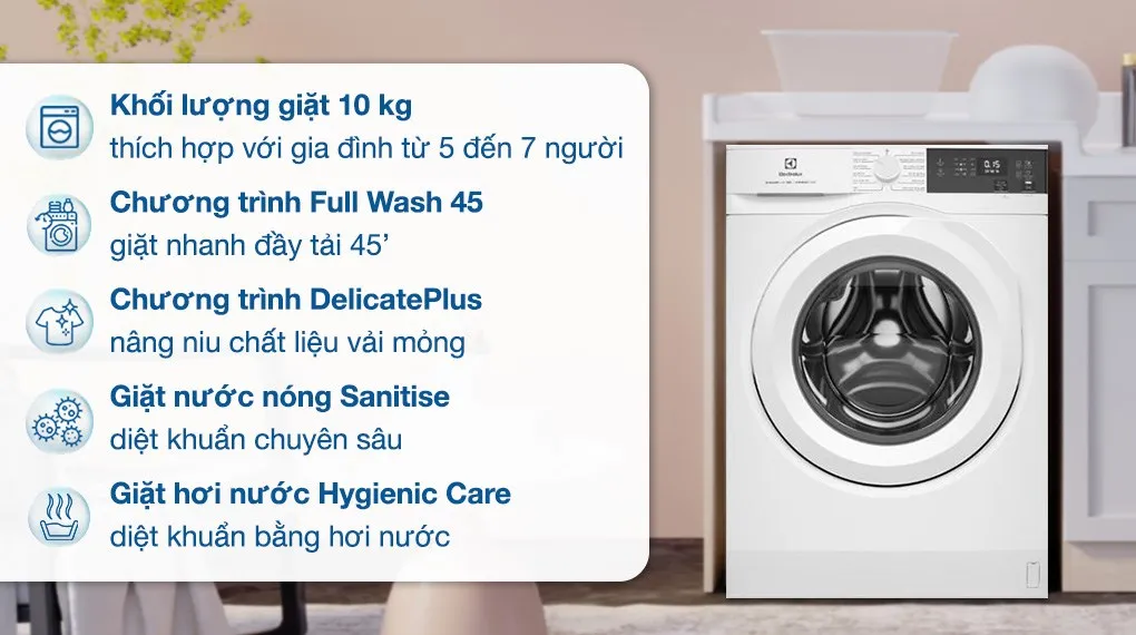 Máy giặt Electrolux EWF1024D3WC