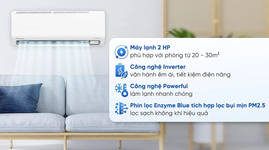 Điều hòa Daikin FTKB50ZVMV