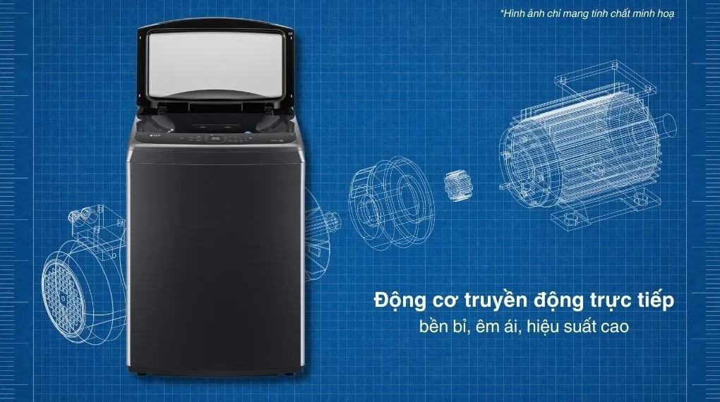 Máy giặt LG 25kg TV2725SV9J AI DD Inverter