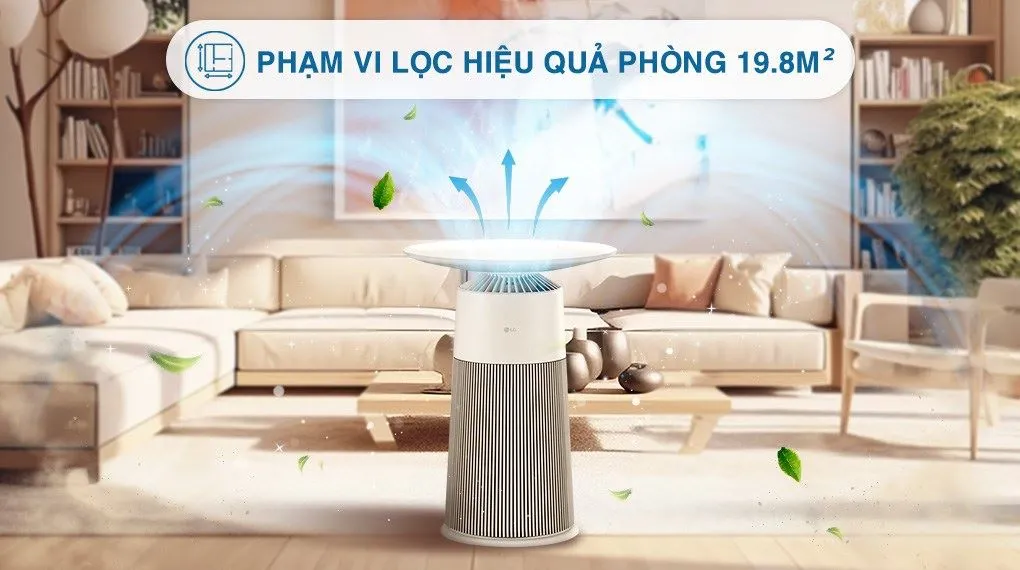 Lọc khí vượt trội, đảm bảo sức khỏe người dùng