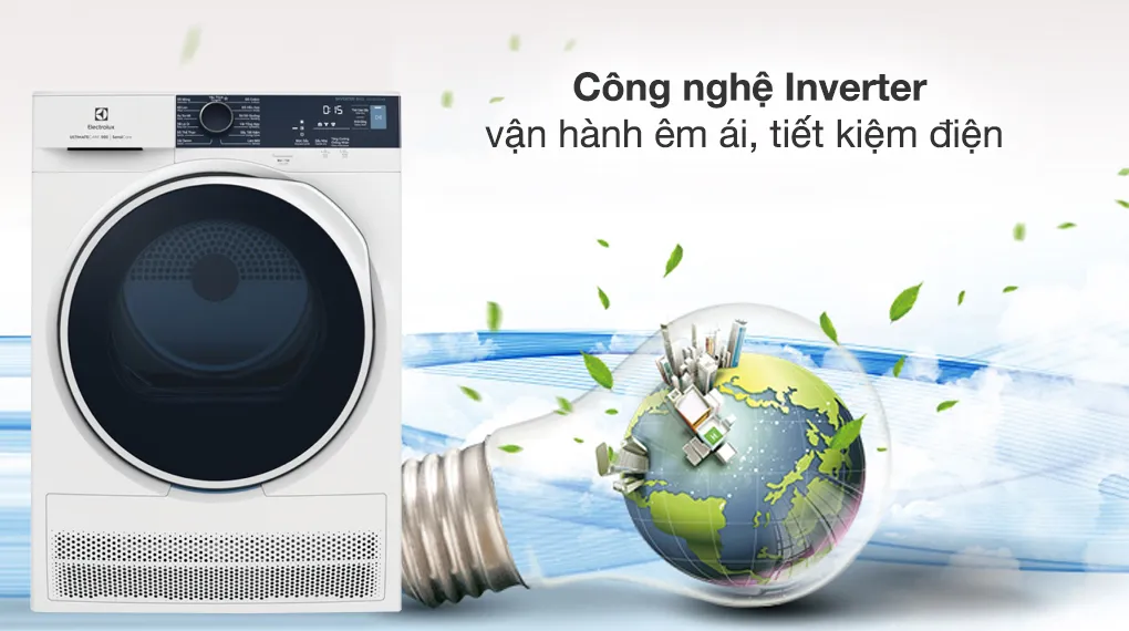 máy sấy ngưng tụ Electrolux EDC804P5WB