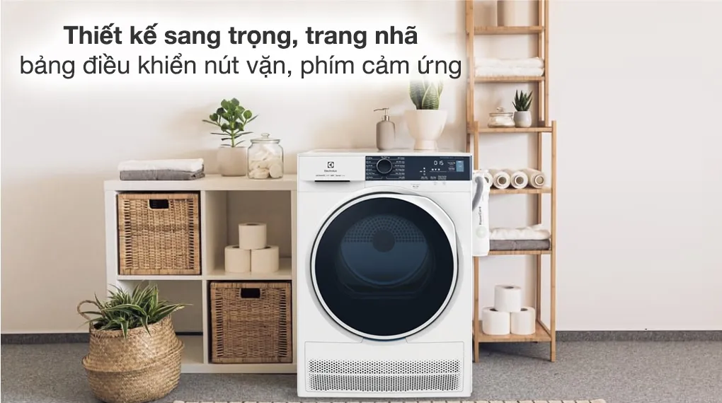 máy sấy ngưng tụ Electrolux EDC804P5WB