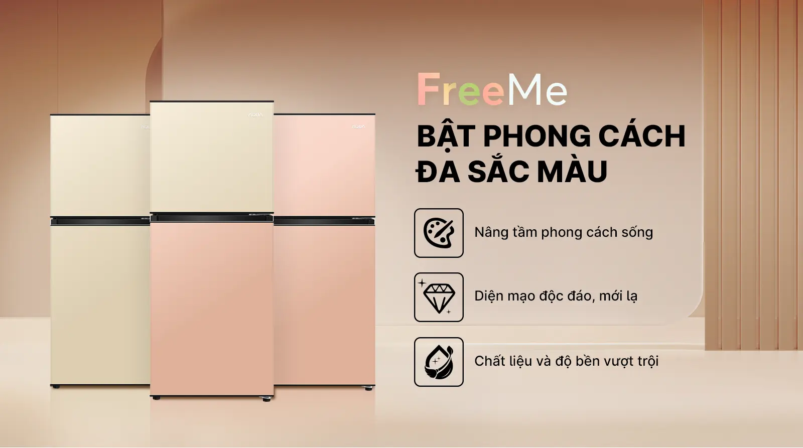 Tủ lạnh Aqua AQR-T160FA(GGN) 130 lít