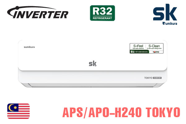 Điều hòa Sumikura 24000BTU 2 chiều Inverter APS/APO-H240 TOKYO