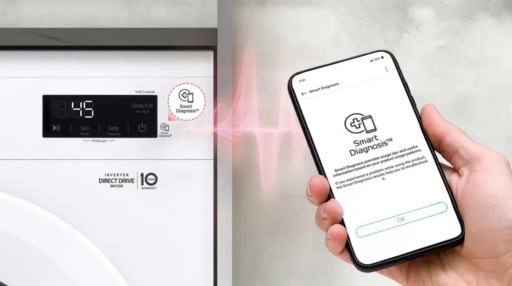 máy giặt LG 9 kg FB1209S5W