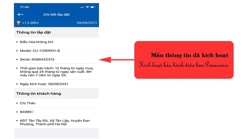 Cách kích hoạt bảo hành tủ lạnh Panasonic