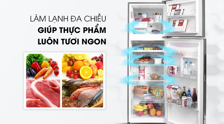 tủ lạnh lg inverter 255 lít gn l255ps