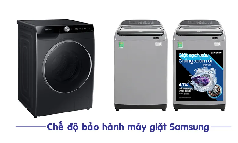bảo hành máy giặt Samsung