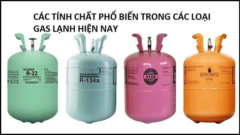 Các loại môi chất lạnh