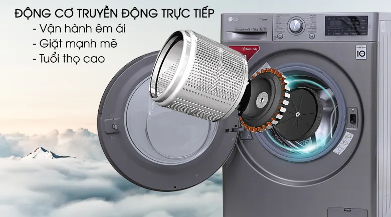 Máy giặt sấy LG FC1409D4E