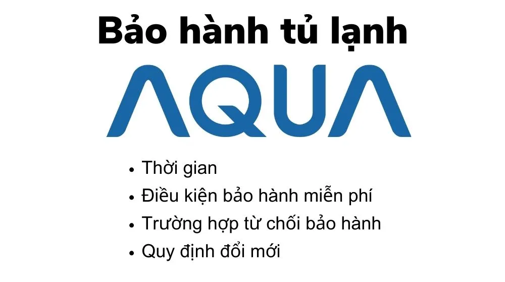 bảo hành tủ lạnh Aqua