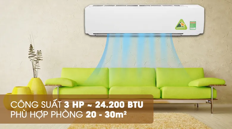 Điều hòa Daikin 24.000BTU 1 chiều inverter FTKC71UVMV