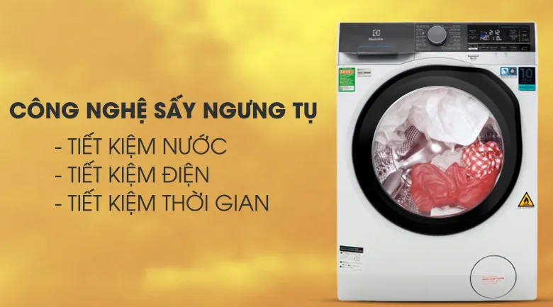 Máy giặt Electrolux 10kg sấy 7kg EWW1042AEWA