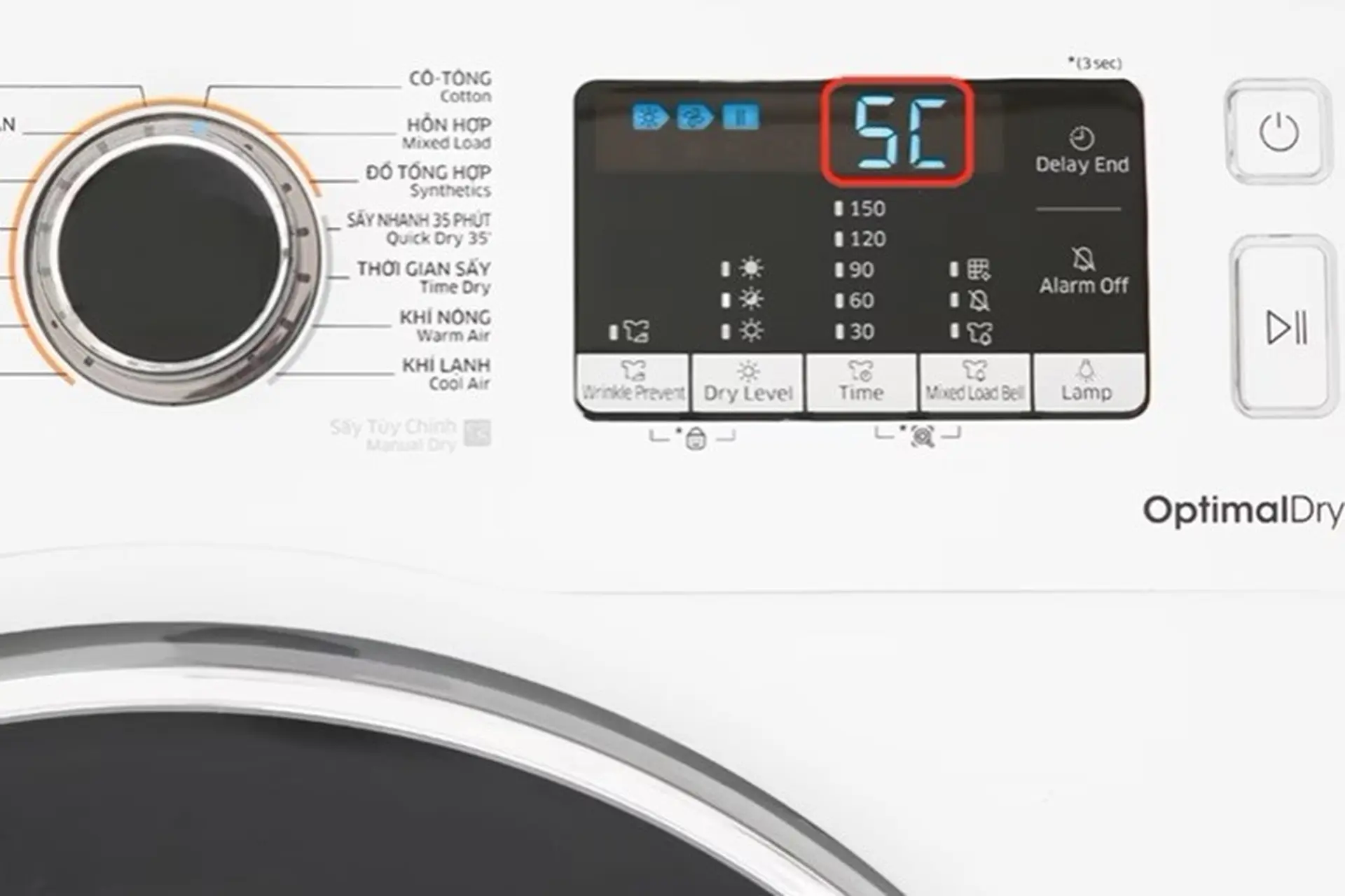 Lỗi 5C máy giặt Samsung