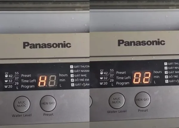 Lỗi H02 máy giặt Panasonic