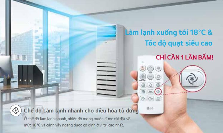 Điều hoà tủ đứng LG ZPNQ36GT3A1ZUUQ36GE1