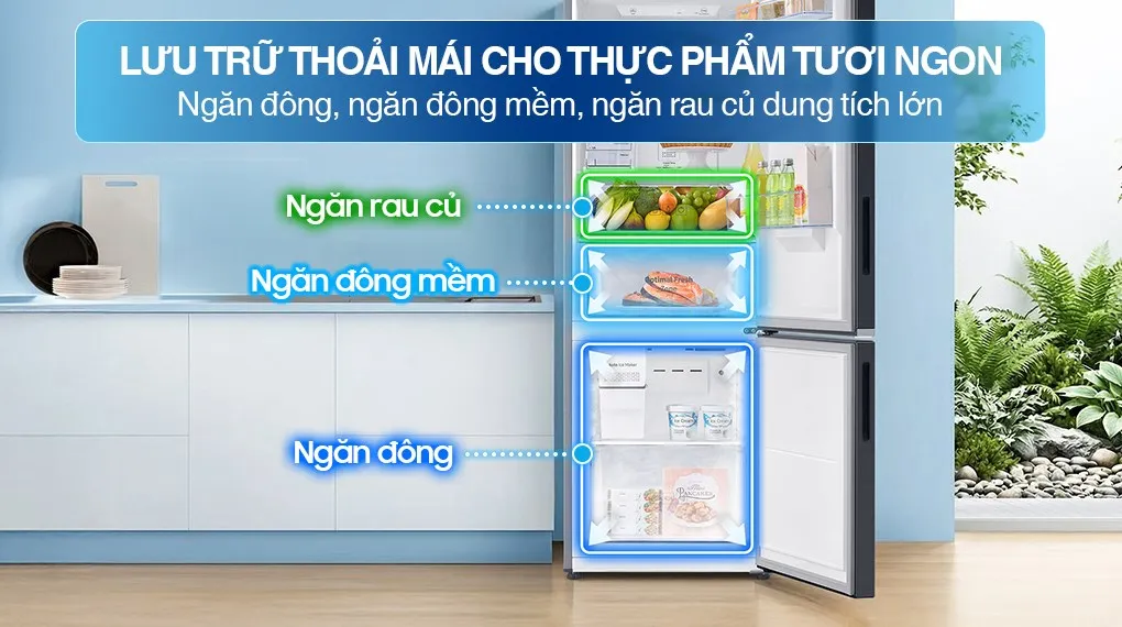 Tủ lạnh Samsung 307 lít RB30N4190B1 SV