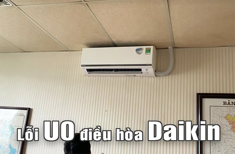 Máy lạnh daikin báo lỗi u0