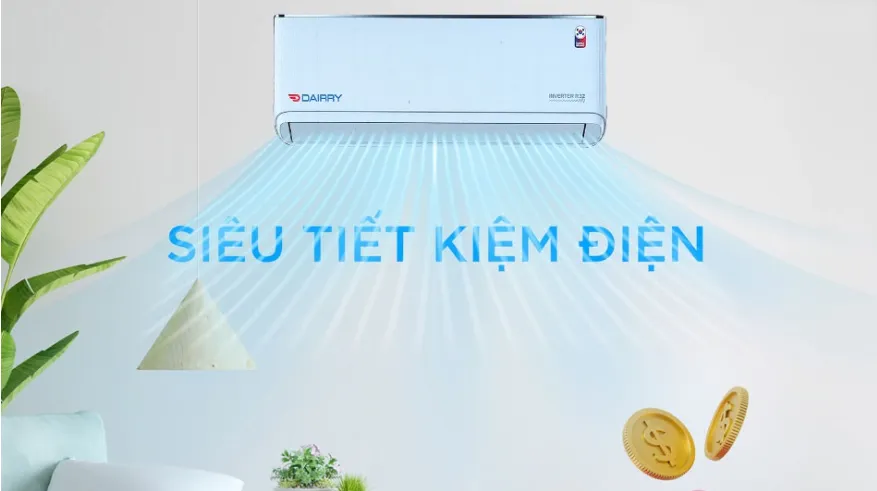 Điều Hòa Dairry 9000Btu DRCH09-IGC