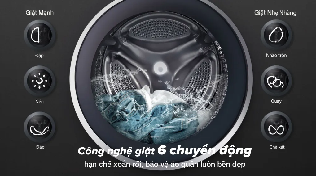Máy giặt LG 10 kg FV1410S5W