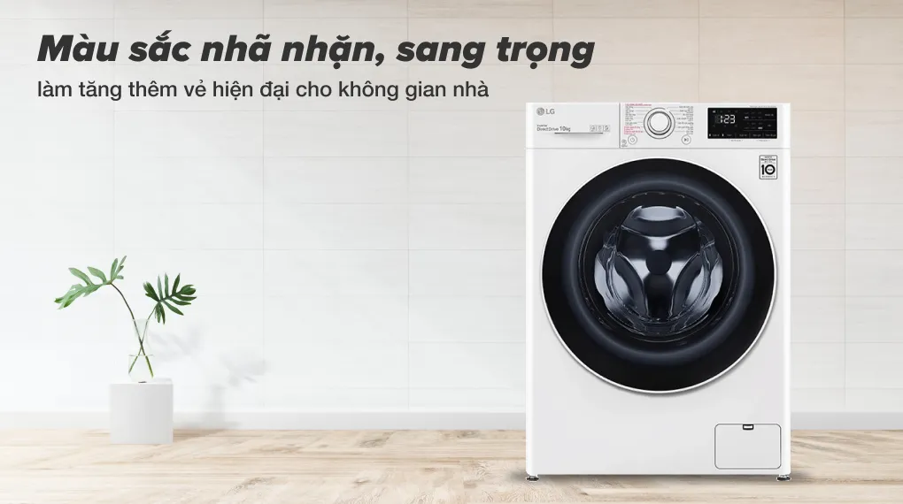 Máy giặt LG 10 kg FV1410S5W