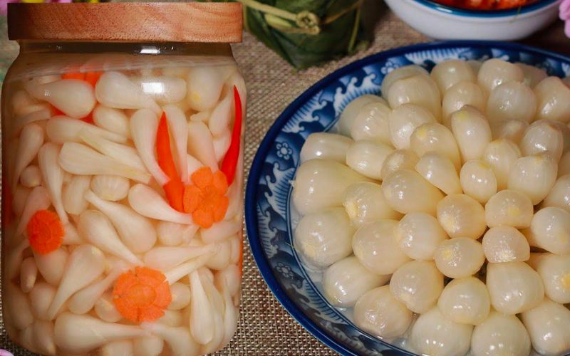 cách làm kiệu chua ngọt
