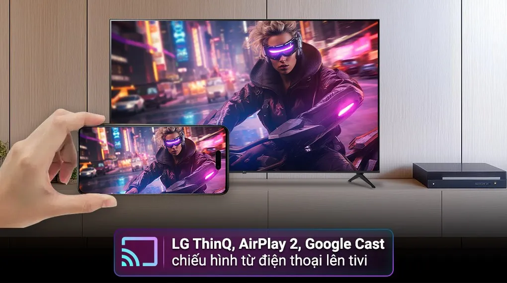 TV chuyên dụng LG UHD AI 4K 55 inch 55UA841CPSA