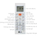 điều khiển điều hoà LG