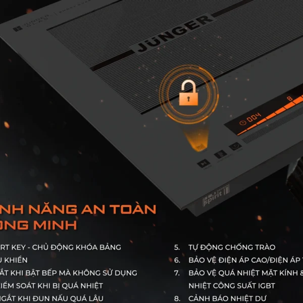 Bếp từ đôi Junger