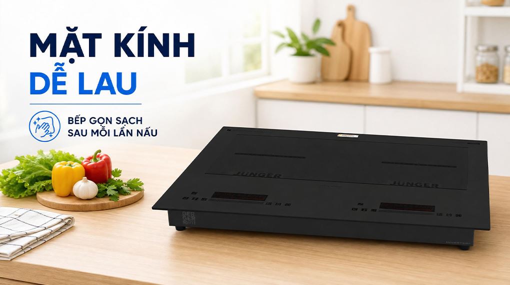 Bếp từ đôi âm Junger